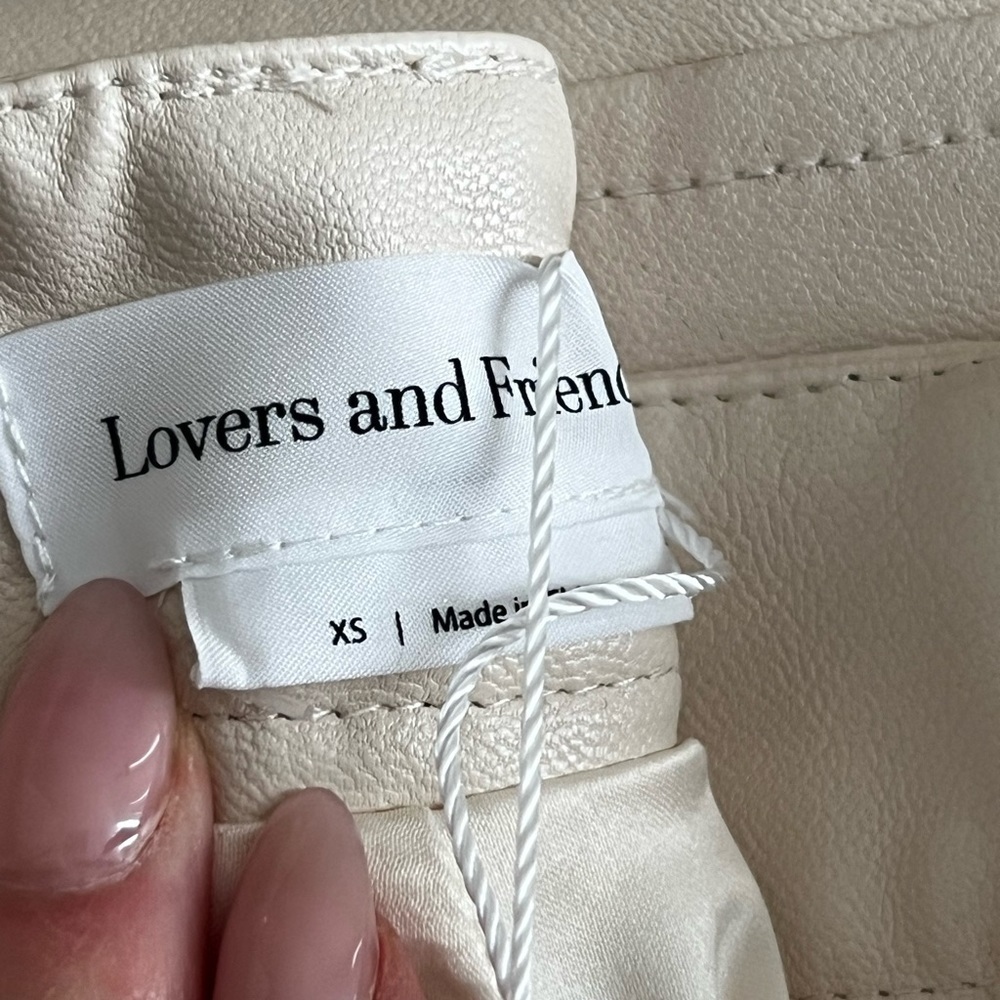 Livers and Friends Revolve leather pants - Picture 6 of 7